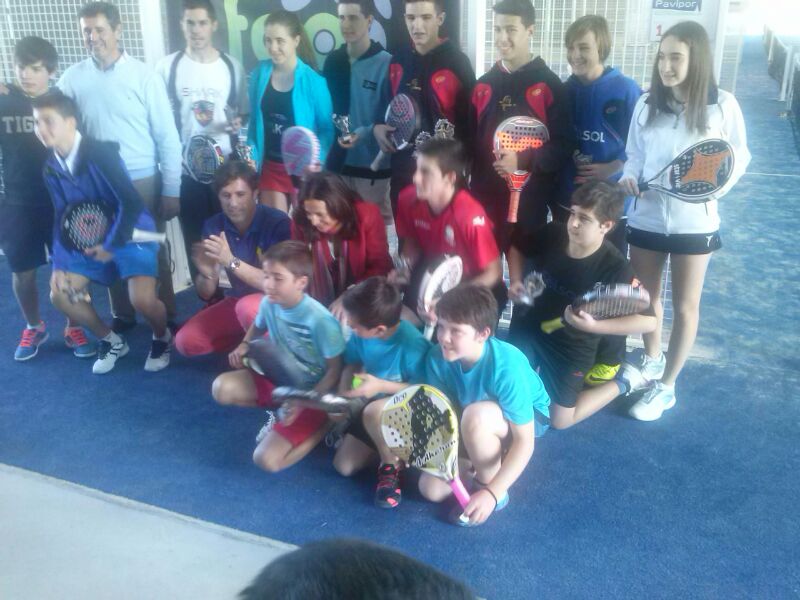 Participantes del Torneo Open Oro de Menores