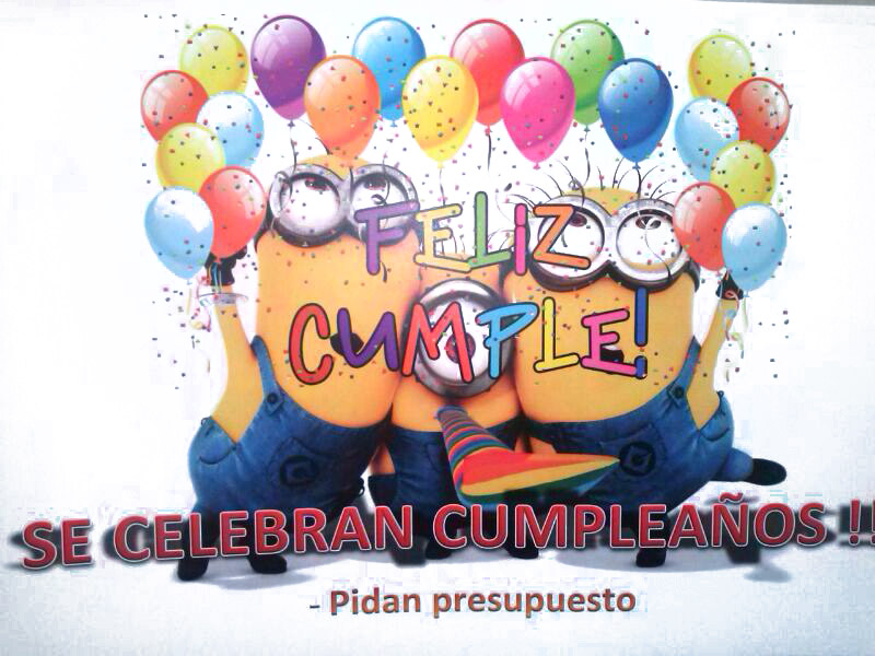 Ven a celebrar tu cumpleaños