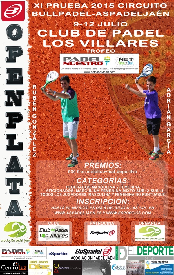 Open Plata Los Villares